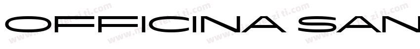 Officina sans ITC pr字体转换